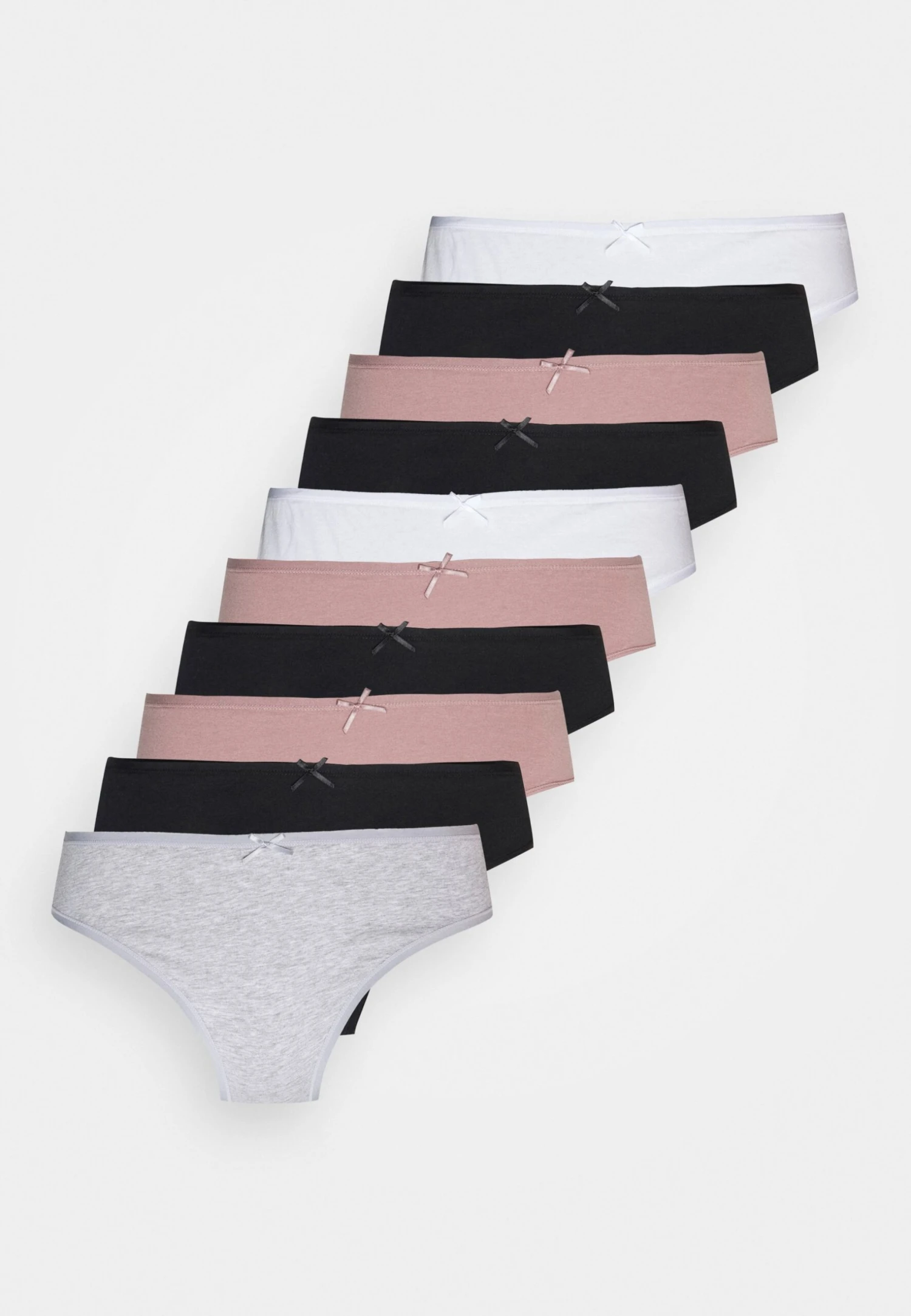Anna Field Shannon 10 Pack Brief- Underbukse - Pink/Grey 3 Anna Field Shannon 10 Pack Brief- Underbukse - Pink/Grey