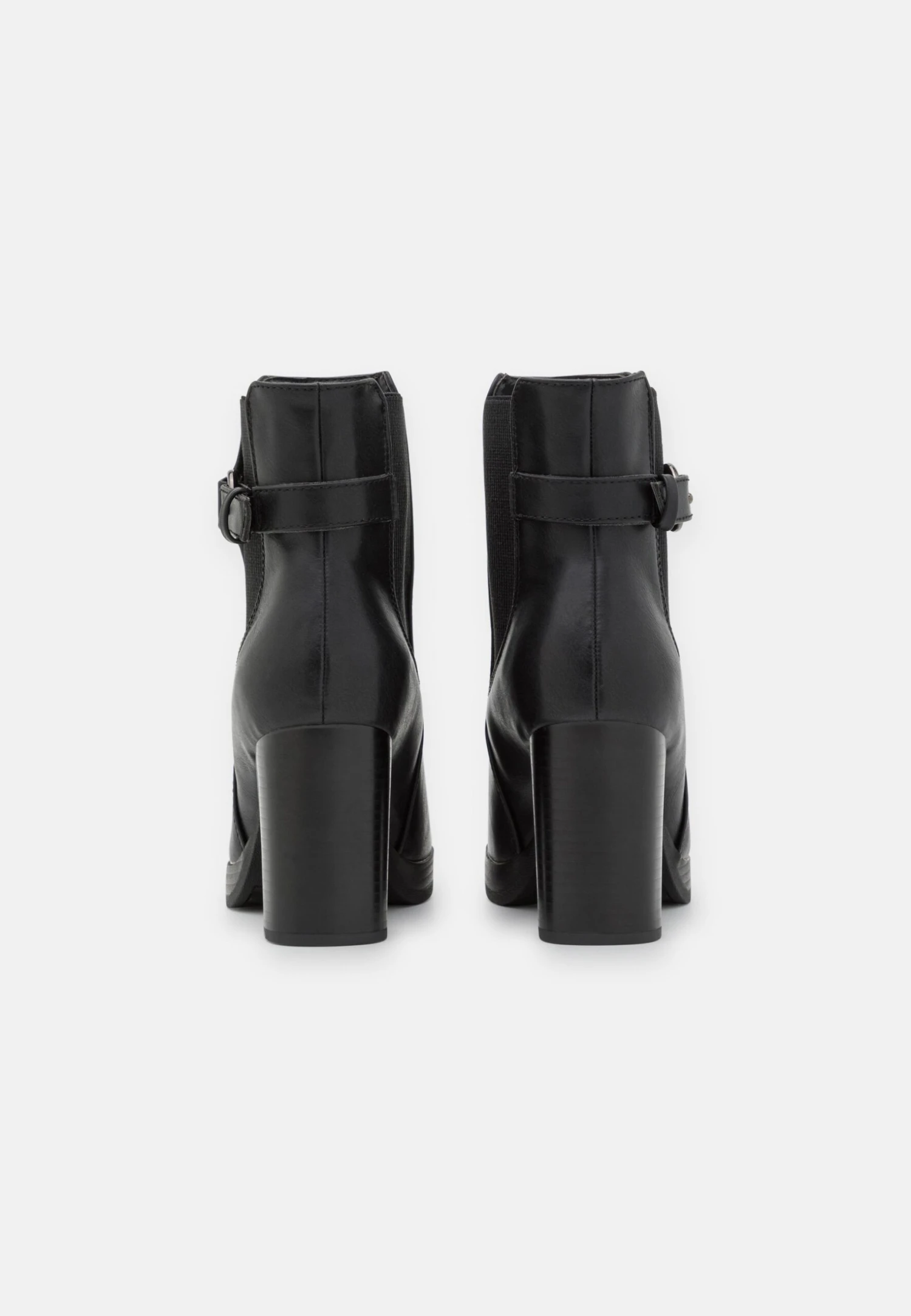 Ankelboots Med Høye Hæler - Black 6 Ankelboots Med Høye Hæler - Black - Bilde 4