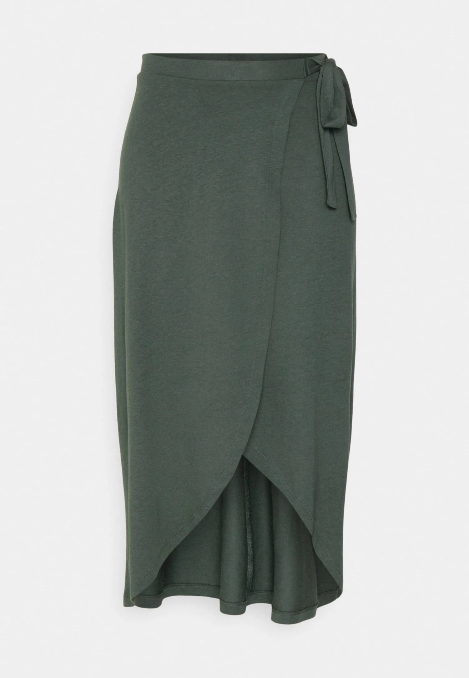 Anna Field Basic Wrap Over Midi Skirt- A-Line Skjørt - Light Green 8 Anna Field Basic Wrap Over Midi Skirt- A-Line Skjørt - Light Green - Bilde 6