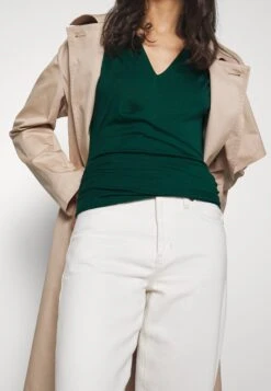 Anna Field Wrap Blouse- Bluse - Dark Green -Anna Field 09fc2c732a3e412bb81359f8b34dd1a3