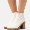 Anna Field Ankelboots Med Høye Hæler - White -Anna Field 0b8249562cac4d449afd8a79716eb450