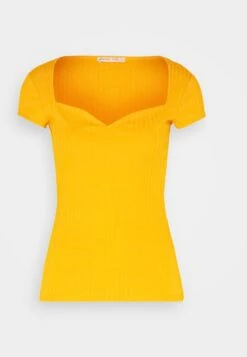 Anna Field T-Shirts Med Print - Dark Yellow -Anna Field 0cace5fb1e6d44dd91ed6ddf7463ba7a