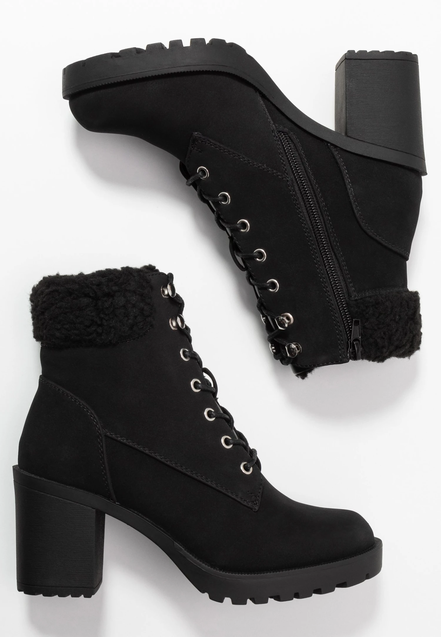 Anna Field Winter Boot - Platåstøvletter - Black 6 Anna Field Winter Boot - Platåstøvletter - Black - Bilde 4
