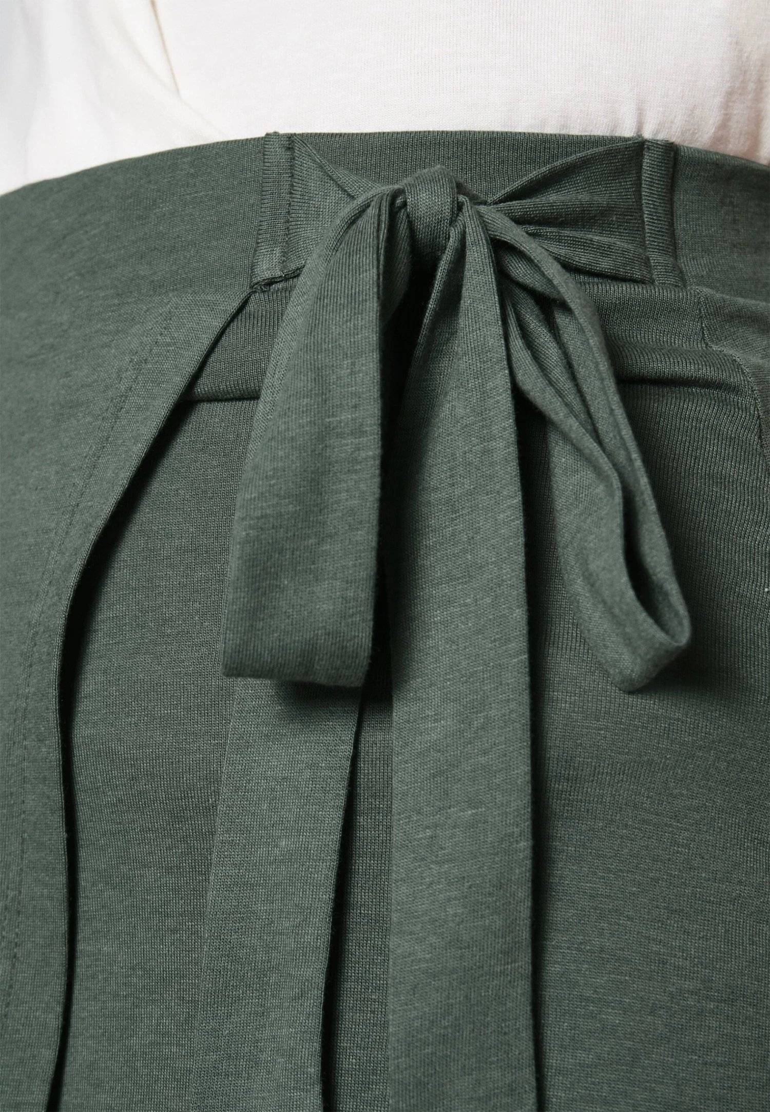 Anna Field Basic Wrap Over Midi Skirt- A-Line Skjørt - Light Green 9 Anna Field Basic Wrap Over Midi Skirt- A-Line Skjørt - Light Green - Bilde 7