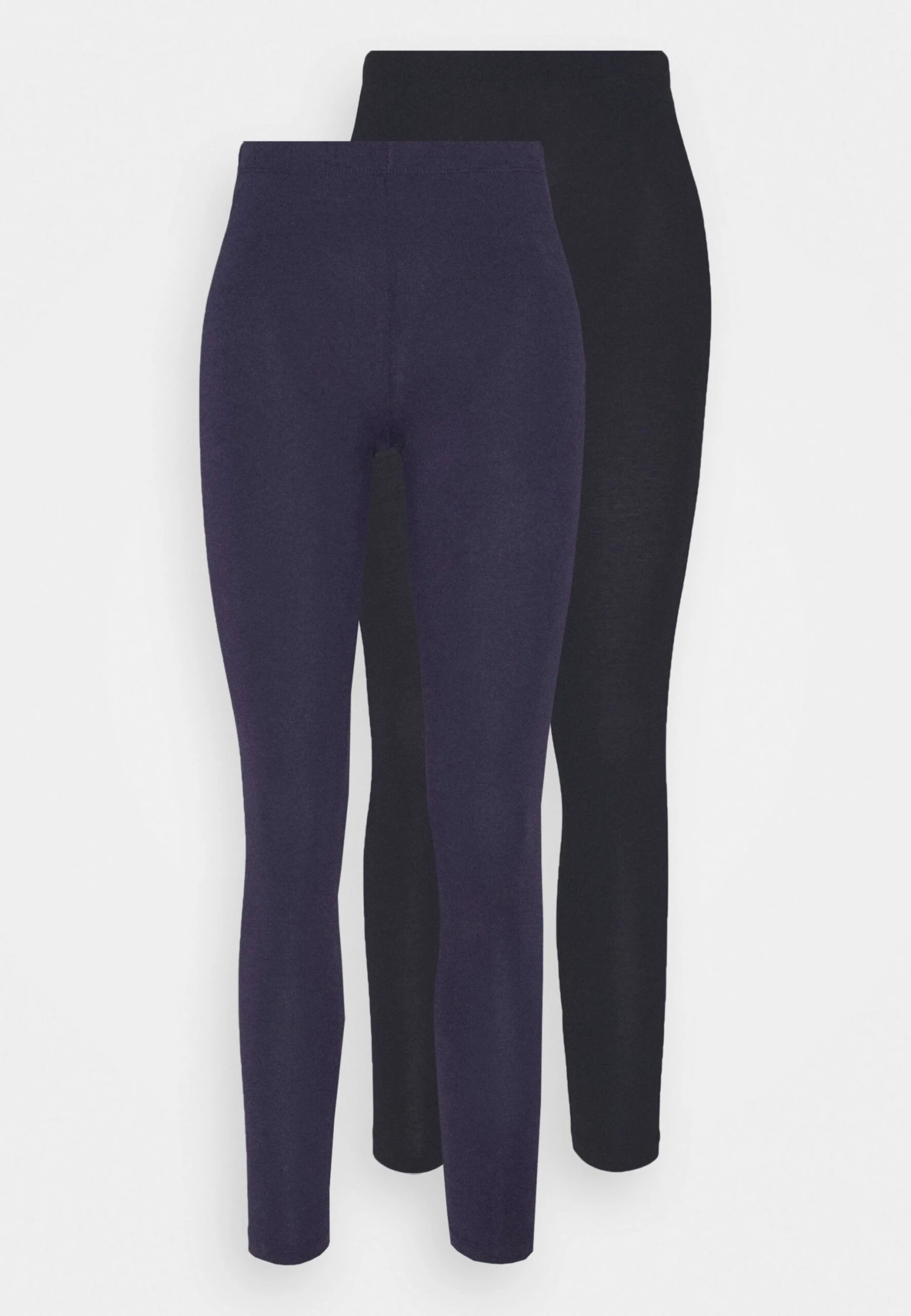 Anna Field 2 Pack - Leggings - Black/Dark Blue 3 Anna Field 2 Pack - Leggings - Black/Dark Blue