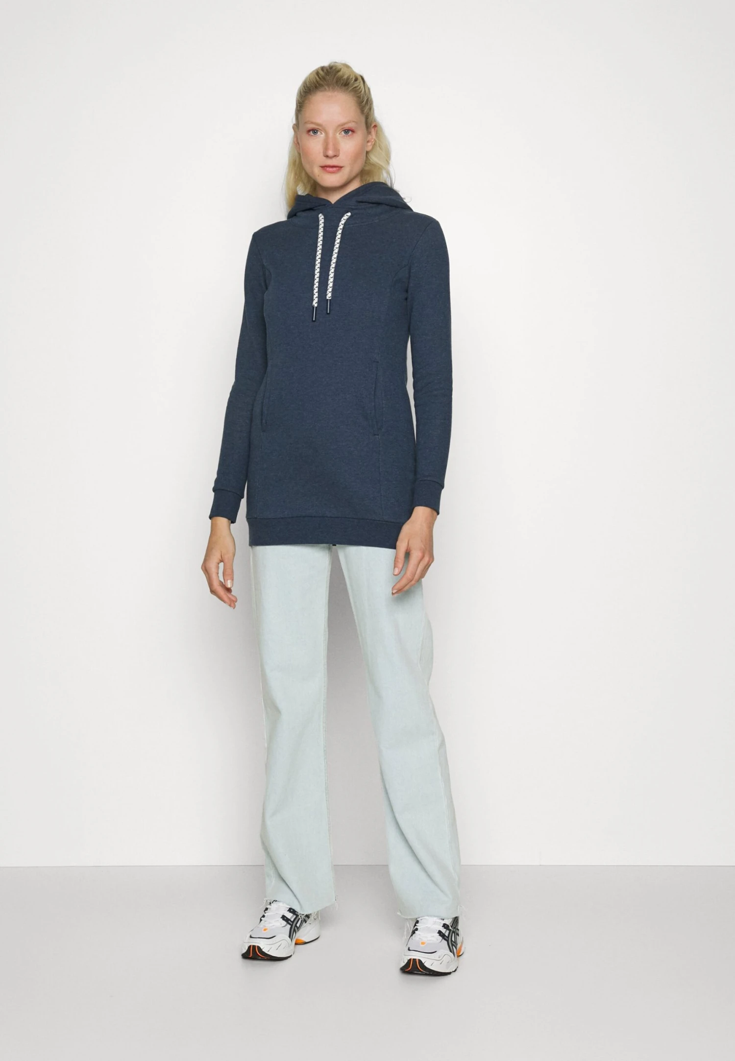 Hoodie - Mottled Dark Blue 4 Hoodie - Mottled Dark Blue - Bilde 2