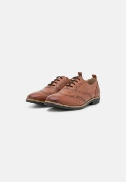 Anna Field Leather- Snøresko - Cognac -Anna Field 200a9e702fed45668838a924d4fa08f5