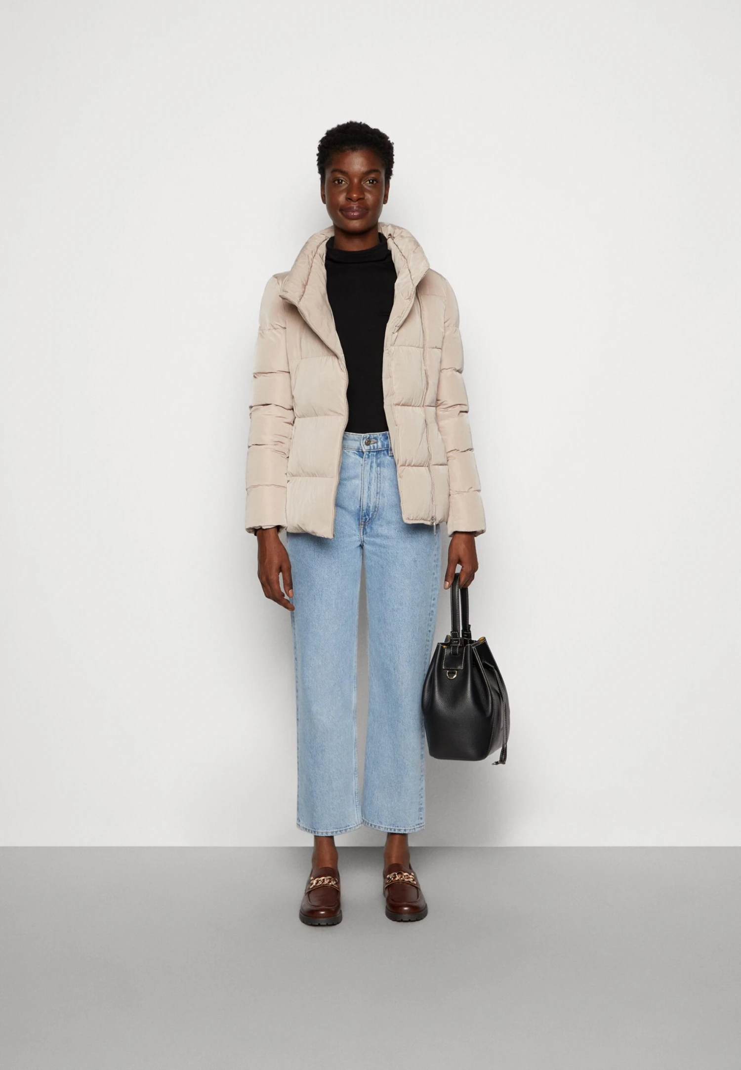 Anna Field Vinterjakke - Light Brown 4 Anna Field Vinterjakke - Light Brown - Bilde 2