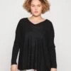 Plus Size - Strikkegenser - Black 1 Plus Size - Strikkegenser - Black -Anna Field 2316eaa615e1407ebecbf5689af4f557