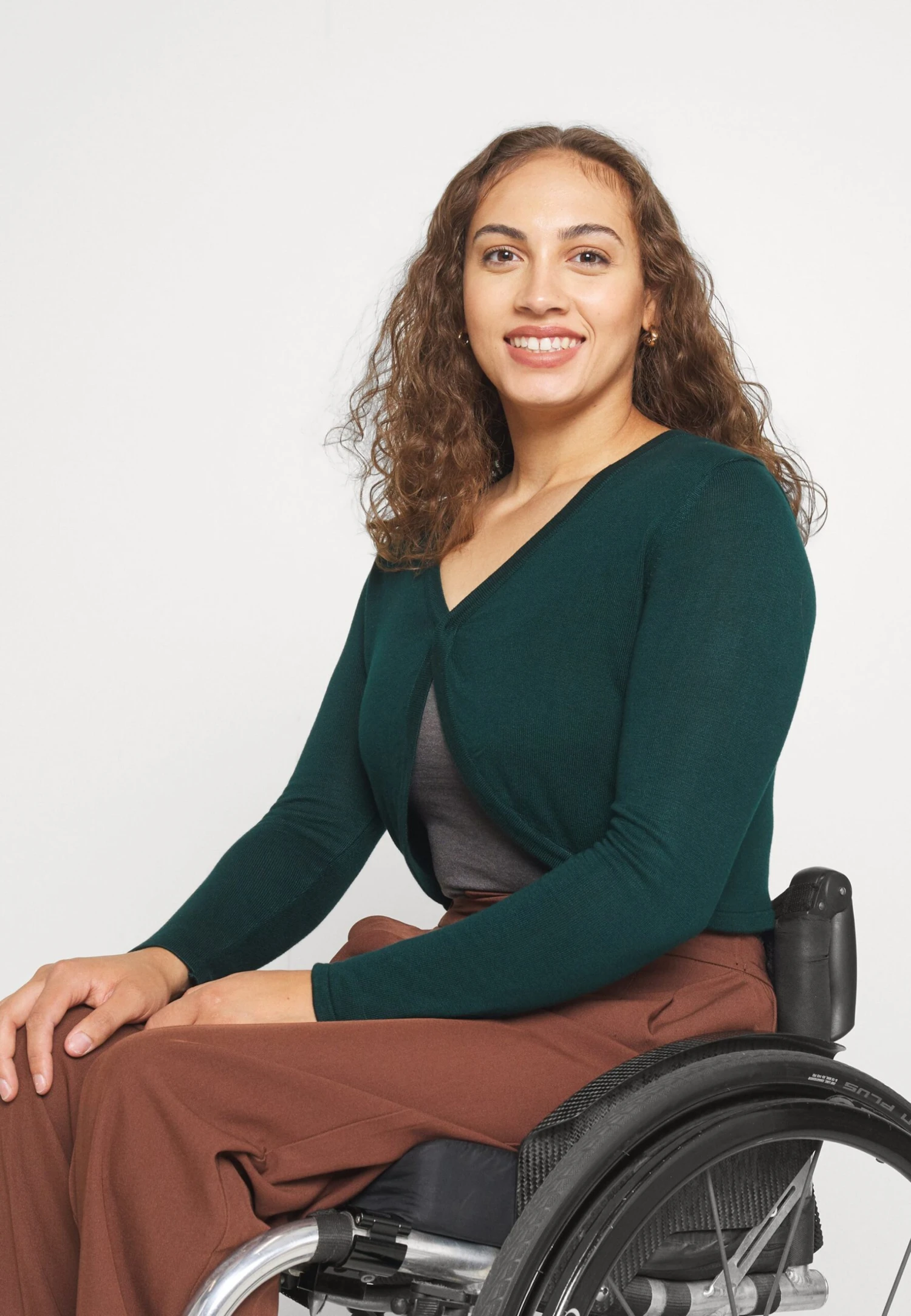 Anna Field Cardigan - Dark Green 5 Anna Field Cardigan - Dark Green - Bilde 3