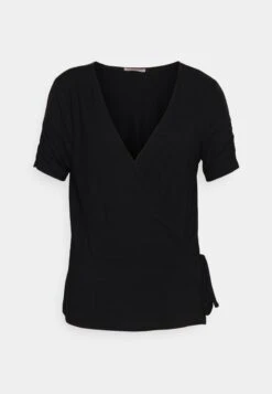 Tall Wrap OverGathering Sleeves - T-Shirts - Black -Anna Field 2507efb2a6b64daf929be07727e07a5e