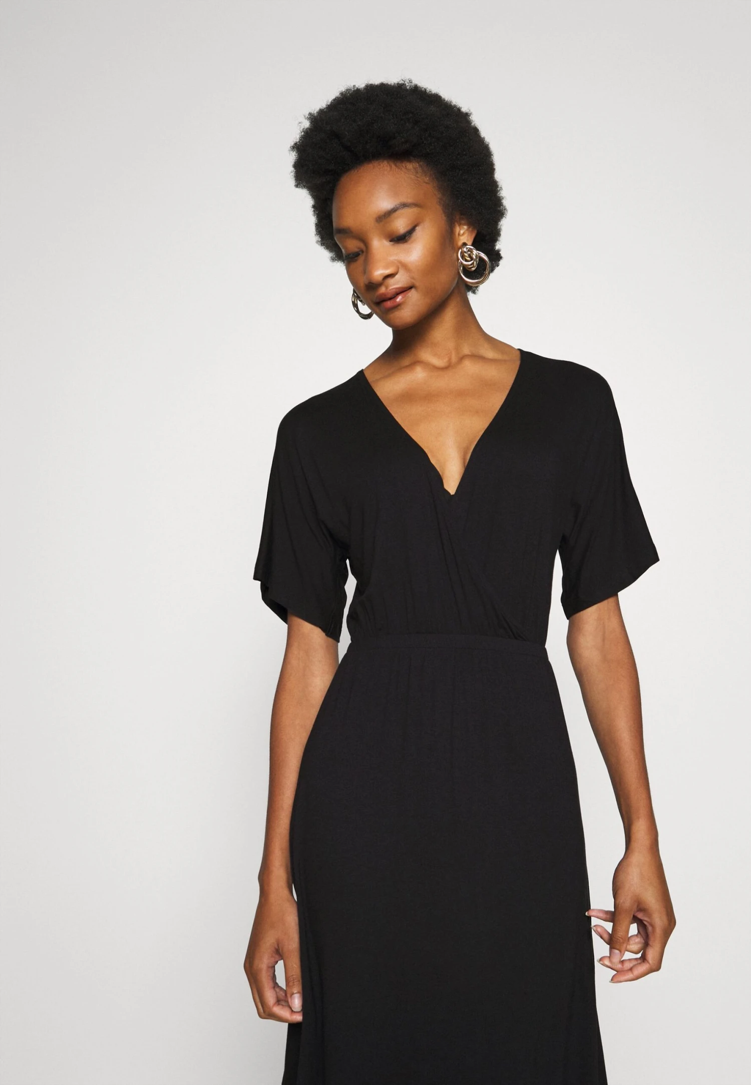 Anna Field Jerseykjole - Black 6 Anna Field Jerseykjole - Black - Bilde 4