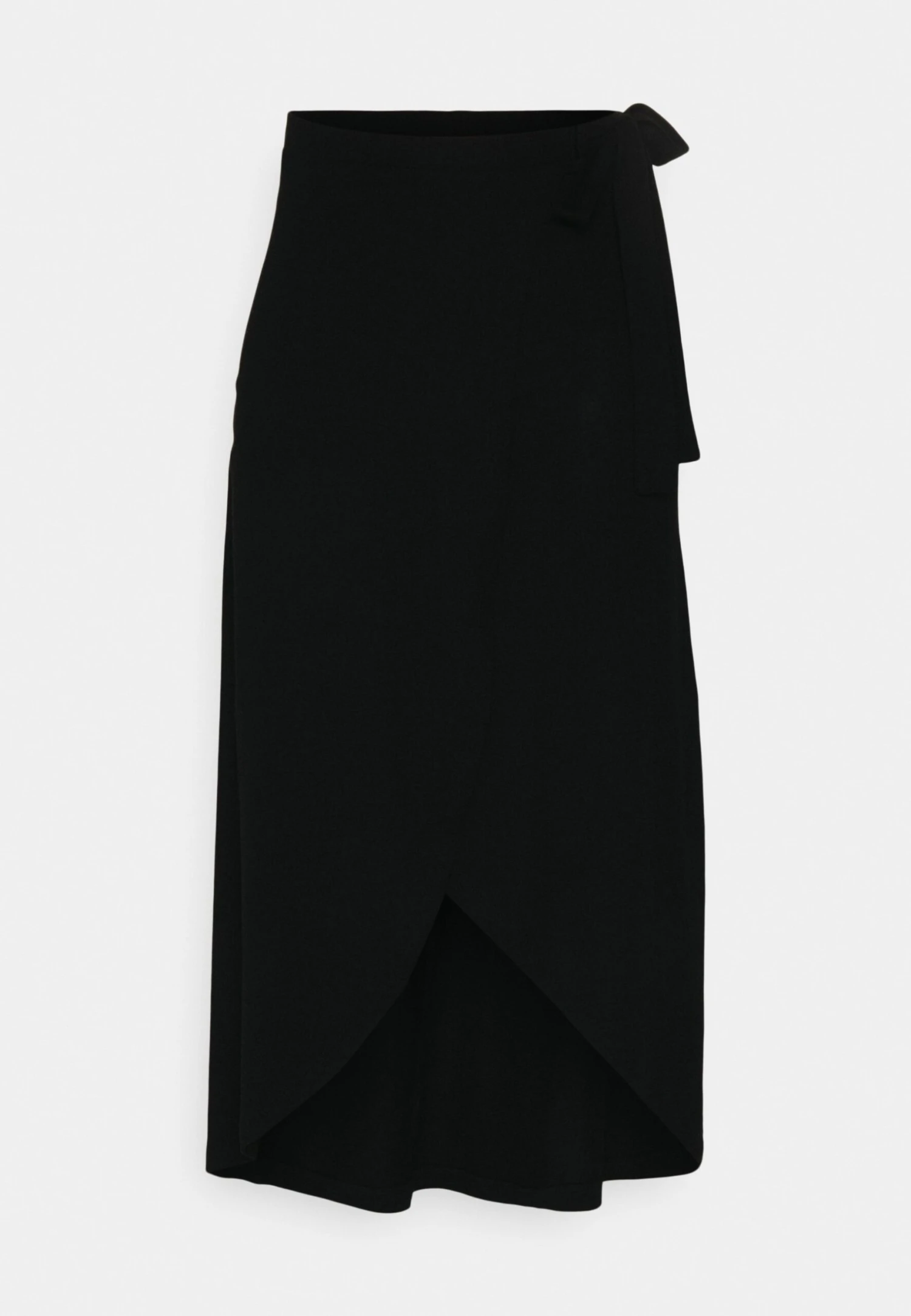 Anna Field Basic Wrap Over Midi Skirt- A-Line Skjørt - Black 8 Anna Field Basic Wrap Over Midi Skirt- A-Line Skjørt - Black - Bilde 6