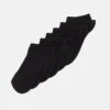 Anna Field Soft Sneaker Socks 6 Pack - Sokker - Black