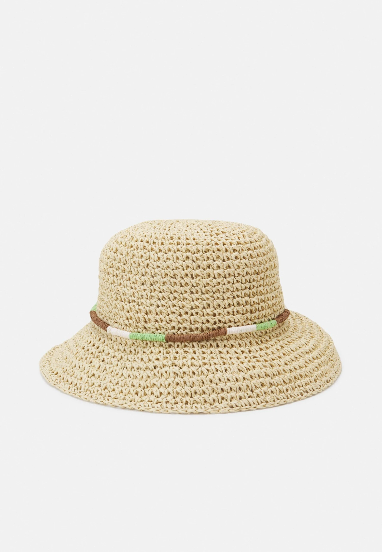 Anna Field Hatt - Tan/Green 3 Anna Field Hatt - Tan/Green