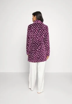 Anna Field Badekåpe - Dark Red/Beige -Anna Field 2a731b31e1b3419eb8e972244220ebcb