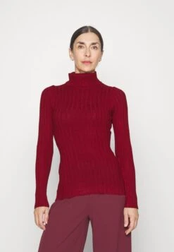 Anna Field Strikkegenser - Dark Red