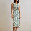 Anna Field Woven Wrap Dress - Kjole - Multi/Green -Anna Field 385d5ebe987c4cf596bca50983d7d1be