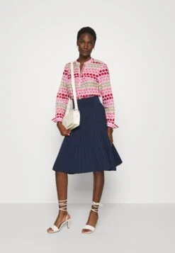 Anna Field Plisse A-Line Mini Skirt - A-Line Skjørt - Maritime Blue -Anna Field 3989f3a7e8db46348cb737715bab1167