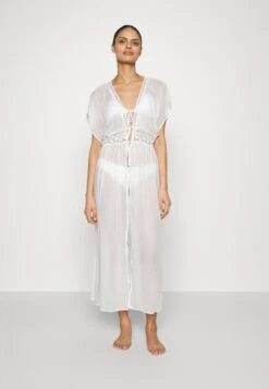 Anna Field Embroidered Cover Up/ 802 - Black - Strandaccessories - 001 - White