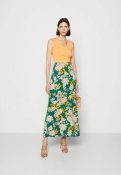 Anna Field Maxiskjørt - Dark Green/Multicoloured -Anna Field 3ead007896594022b3d1985d8f685fd0