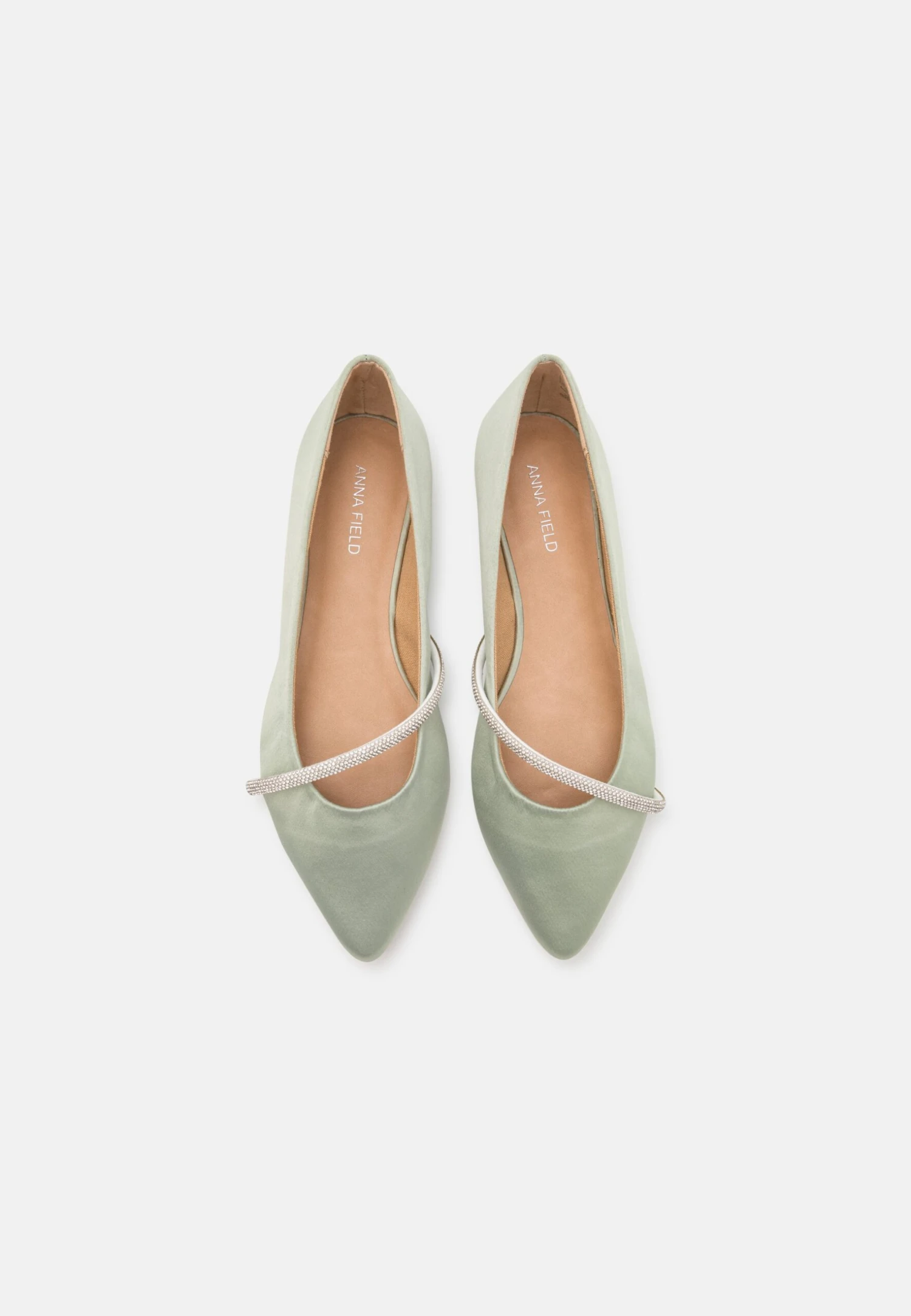 Anna Field Ballerina - Green 8 Anna Field Ballerina - Green - Bilde 6