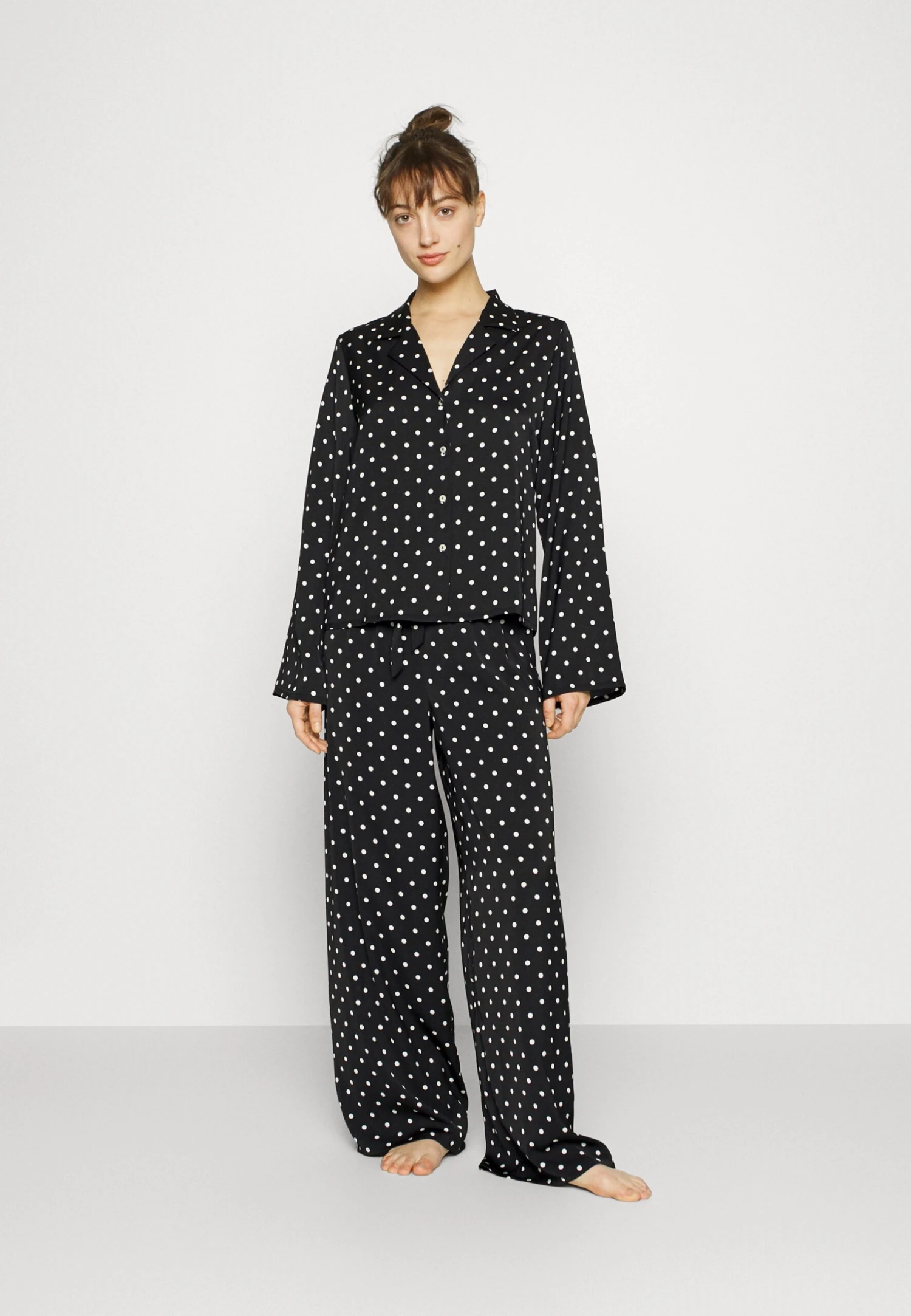 Anna Field Pyjamas - Black/Off-White 3 Anna Field Pyjamas - Black/Off-White