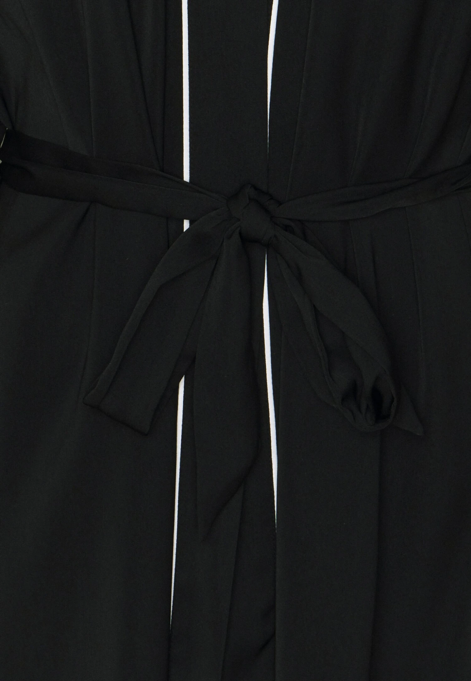 Anna Field Amanda Satin Dressing Gown - Badekåpe - Black 8 Anna Field Amanda Satin Dressing Gown - Badekåpe - Black - Bilde 6