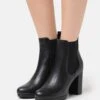 Anna Field Ankelboots Med Høye Hæler - Black -Anna Field 50046ae363f8474ba7d9435adf5a4964