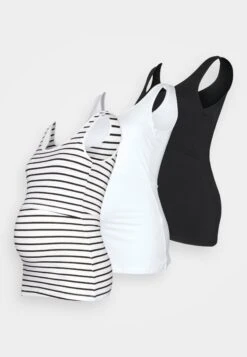 3 Pack - Topper - Black/White/Multi-Coloured -Anna Field 500afbc296d74765860feb86a9fbc1ae