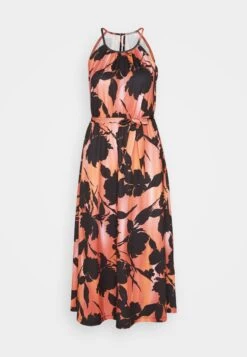 Anna Field Jerseykjole - Black/Orange -Anna Field 50cd106f00a54ef484b535e961c0a6fa