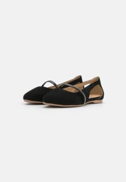 Anna Field Leather - Ballerina Med Reim - Black 10 Anna Field Leather - Ballerina Med Reim - Black -Anna Field 5164f90b7cb446cb95a6208966e45bd0