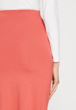 Anna Field Front Knot Midi Skirt - Blyantskjørt - Red -Anna Field 53571b024e864b7886e877ff240549a9