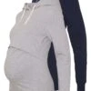 2 Pack Nursing Hoodie - Hoodie - Light Grey/Dark Blue 1 2 Pack Nursing Hoodie - Hoodie - Light Grey/Dark Blue -Anna Field 572ba59e88ee41f5a21e5d17c4e8d7ad