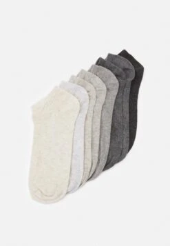 Anna Field 8Pp Sneaker Socks - Sokker - Grey