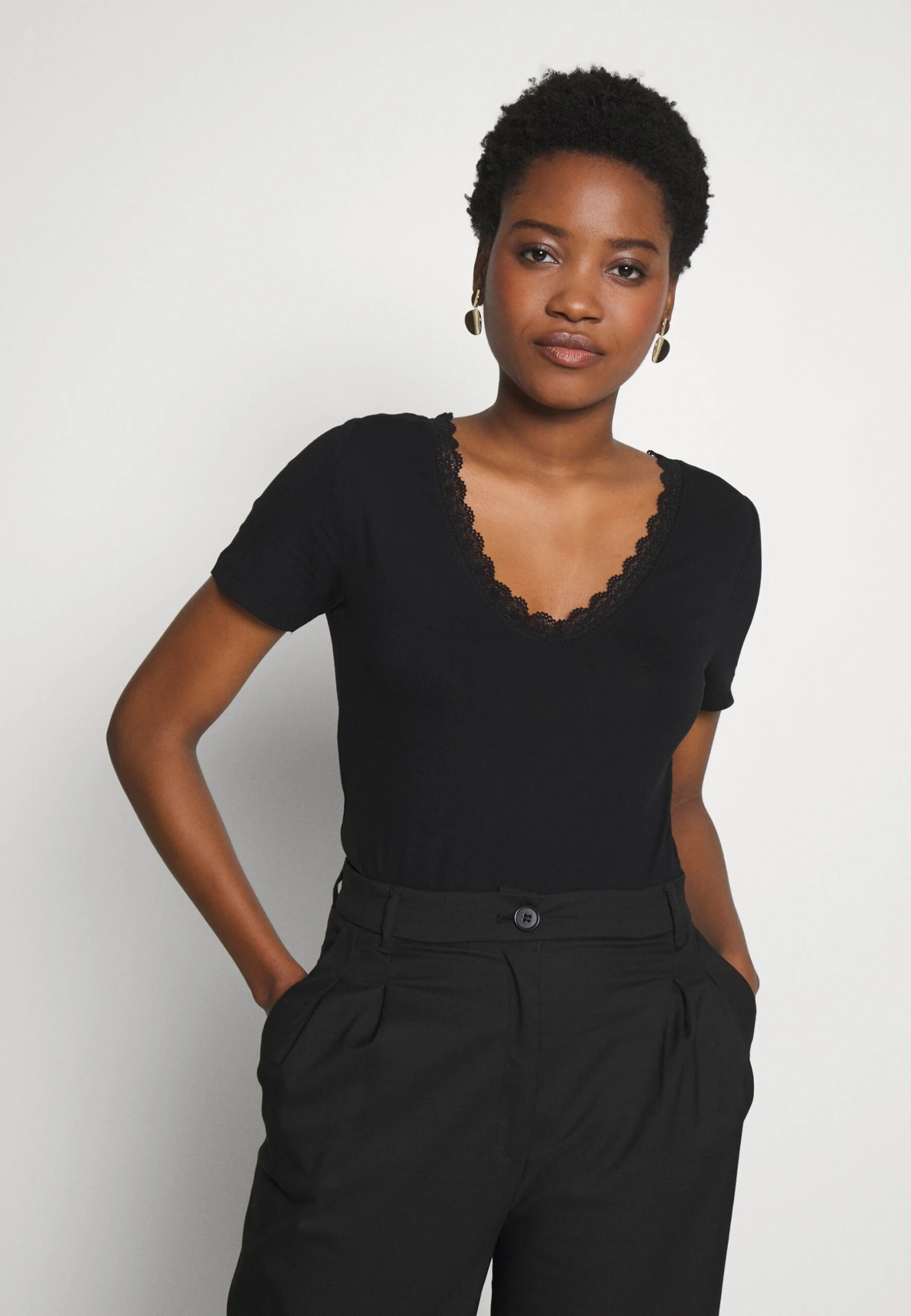 Anna Field T-Shirts - Black 3 Anna Field T-Shirts - Black