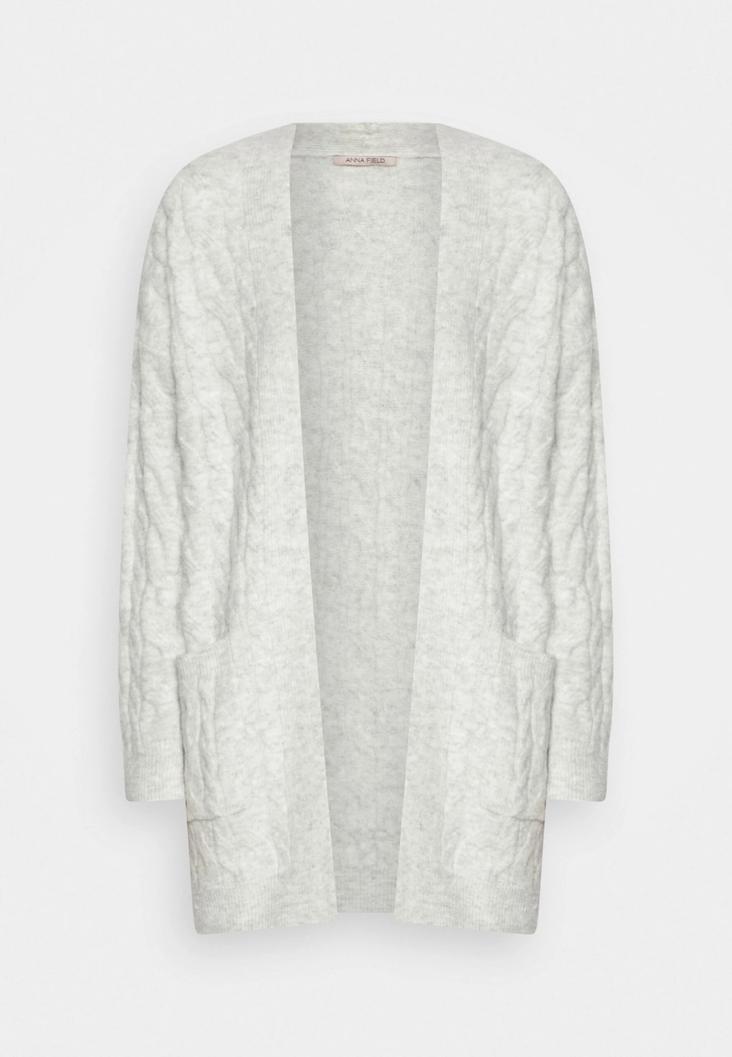 Anna Field Cardigan - Mottled Grey 7 Anna Field Cardigan - Mottled Grey - Bilde 5