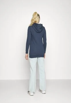 Hoodie - Mottled Dark Blue