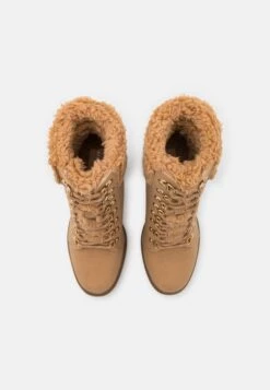 Anna Field Leather - Snørestøvletter - Beige -Anna Field 66713d3cce1543578f7e46d621e9c2c5