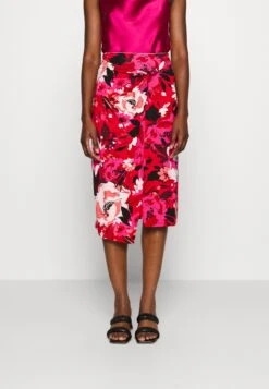 Anna Field Front Knot Midi Skirt - Blyantskjørt - Pink