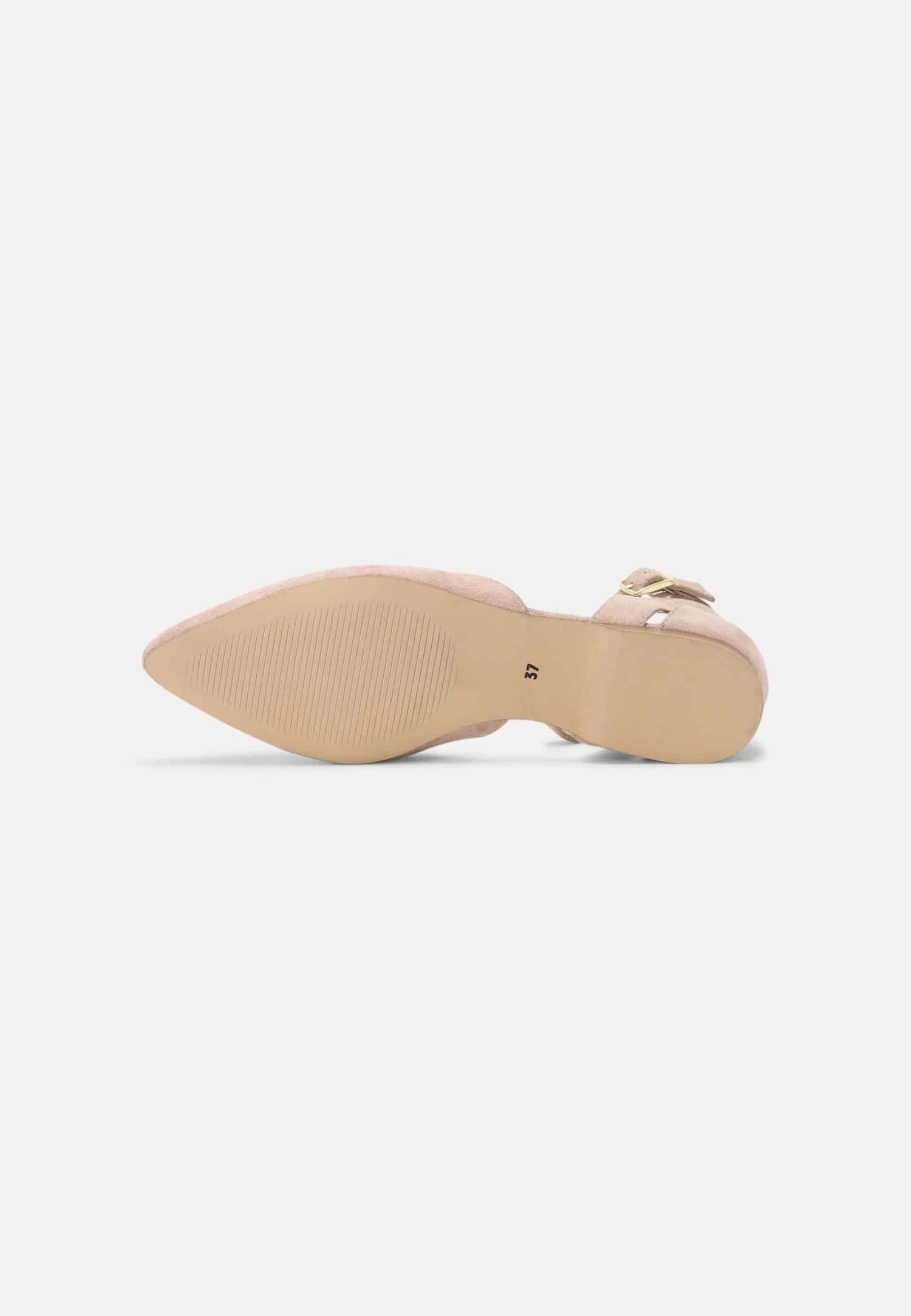 Anna Field Leather - Ballerina Med Reim - Beige 9 Anna Field Leather - Ballerina Med Reim - Beige - Bilde 7