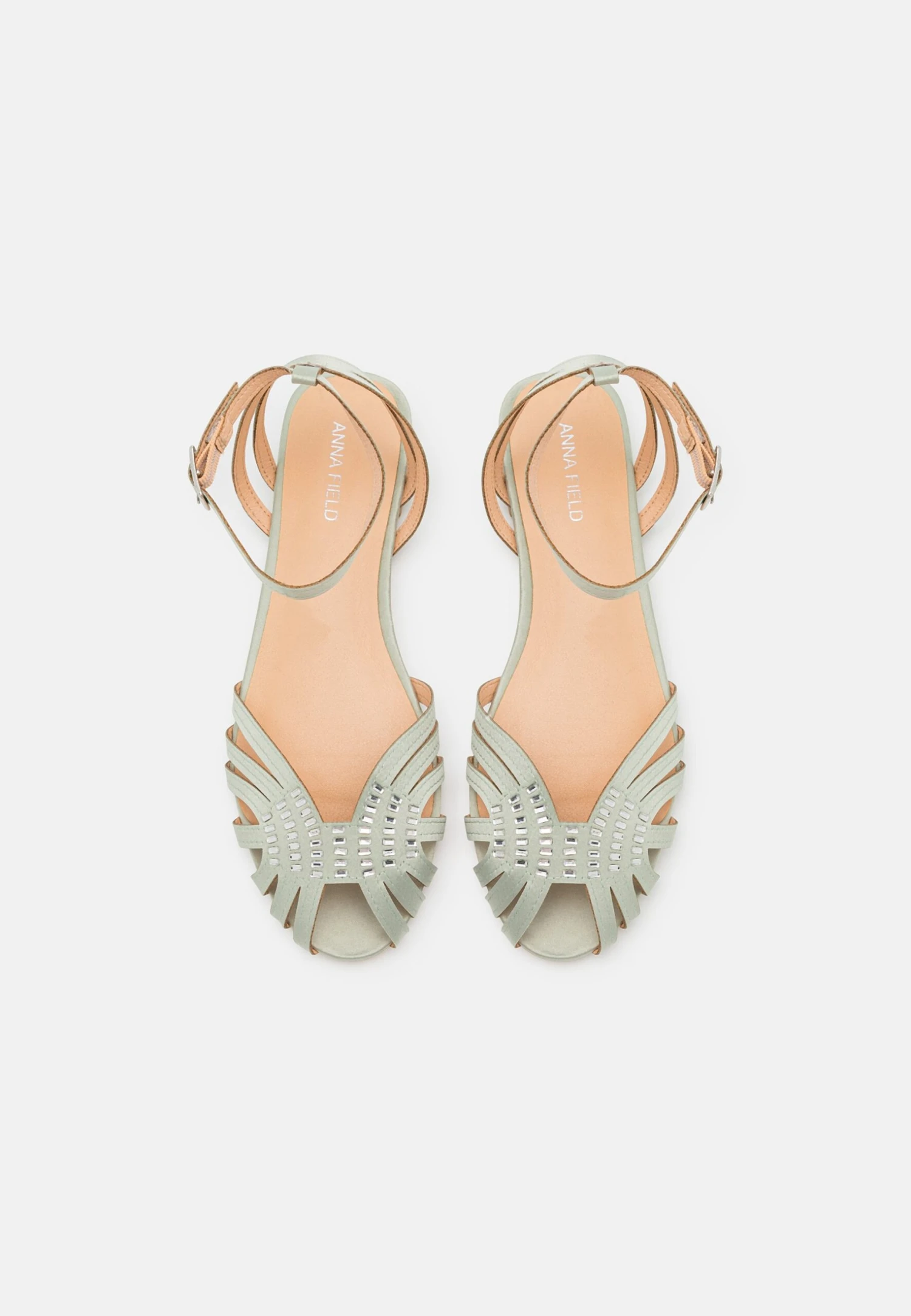 Anna Field Sandaler - Green 8 Anna Field Sandaler - Green - Bilde 6