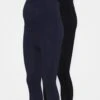 2 Pack Capri - Leggings - Black/Dark Blue -Anna Field 71d8a281db664737a00876f4a064132c