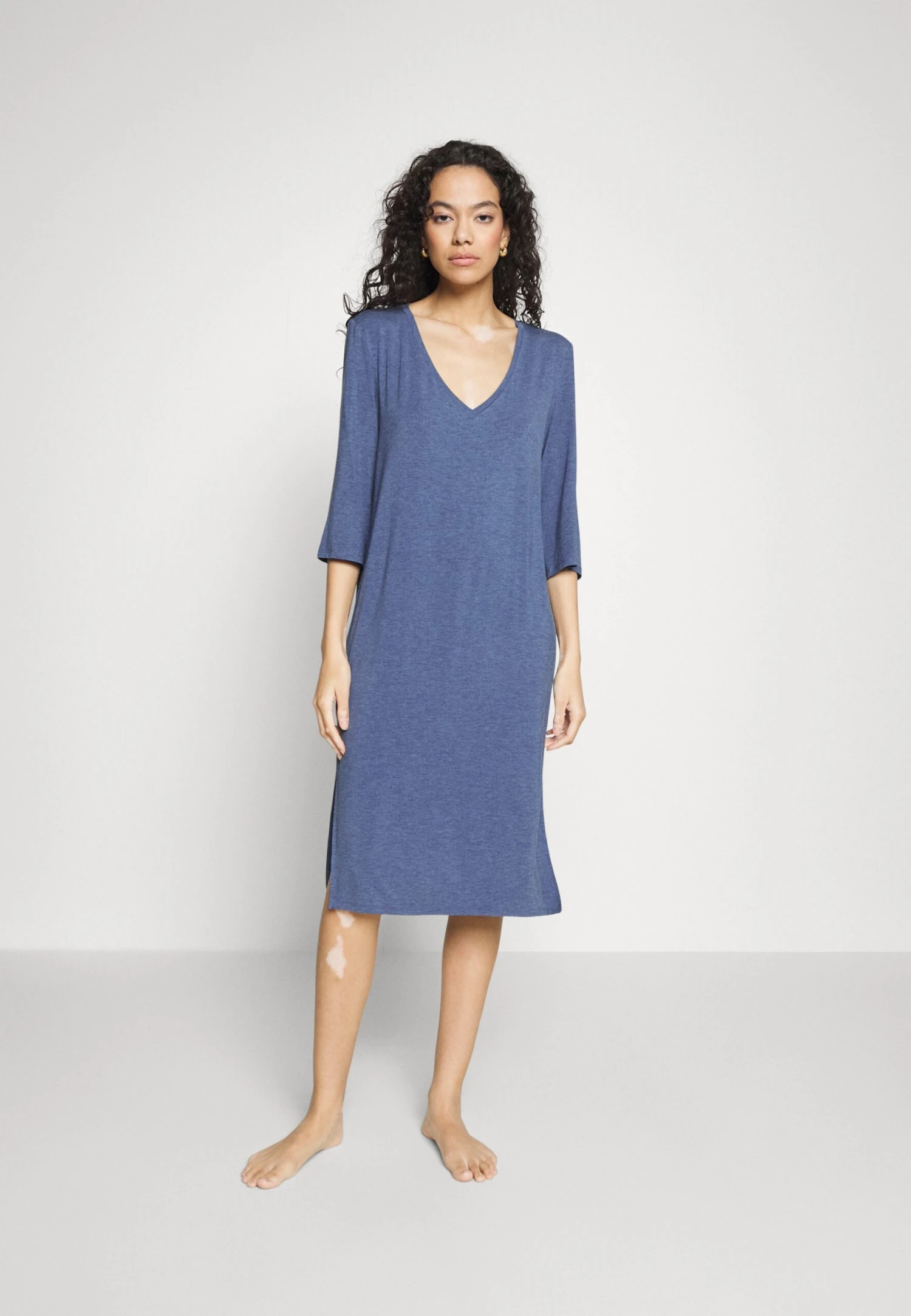 Anna Field Nattskjorte -Blue 3 Anna Field Nattskjorte -Blue