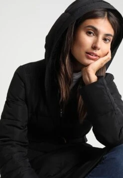 Anna Field Vinterkåpe / -Frakk - Black -Anna Field 7f2840b5bc7f4614ab9d167d61206774