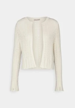 Anna Field Pointelle Bolero - Cardigan -Offwhite -Anna Field 80fd271f0511419498190fbbf73f190d