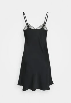 Anna Field Hammered Satin Nightie - Nattskjorte - Black -Anna Field 81ba39e4a7c34ae08ecb2226b80f5767