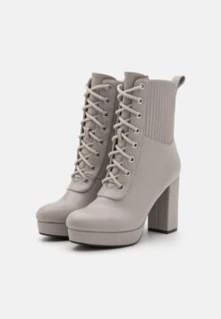 Anna Field Ankelboots Med Høye Hæler - Grey -Anna Field 8518b611ad244e06b8c77fb9c36e5f0f