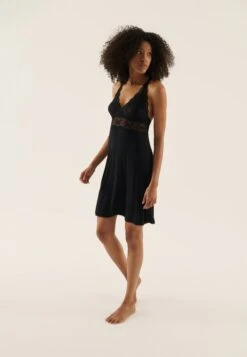 Anna Field Nattskjorte - Black -Anna Field 878b25d4229049d0906a8cd8ff5e5e19