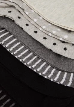 Anna Field 8Pp Spot Stripe- Sokker - Grey -Anna Field 8c651317d8e14a70b22f16f84296d1f5